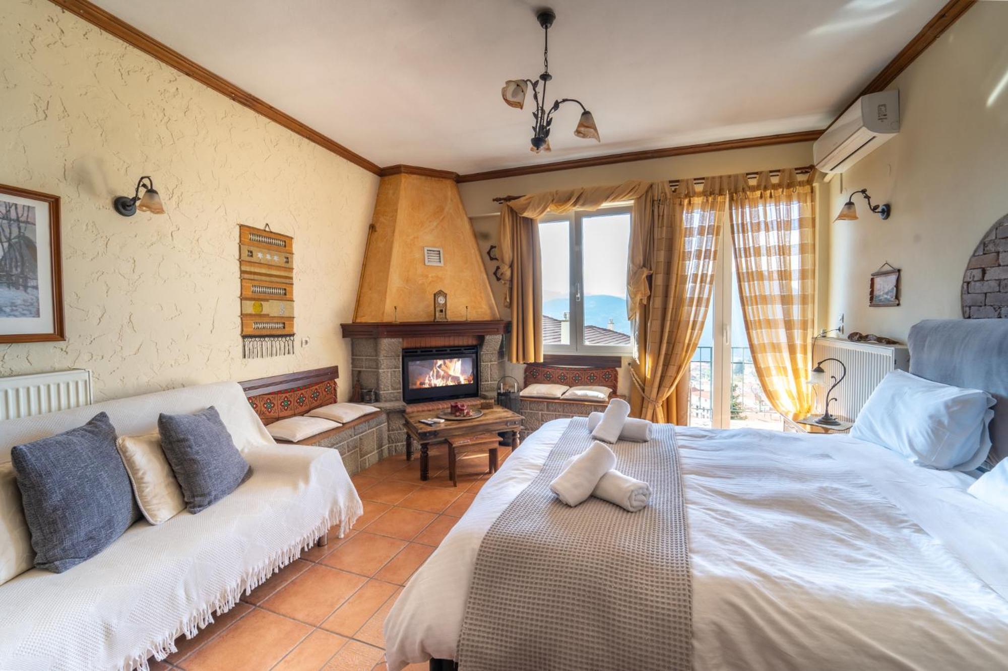 Semeli Guesthouse Karpenísion Eksteriør billede
