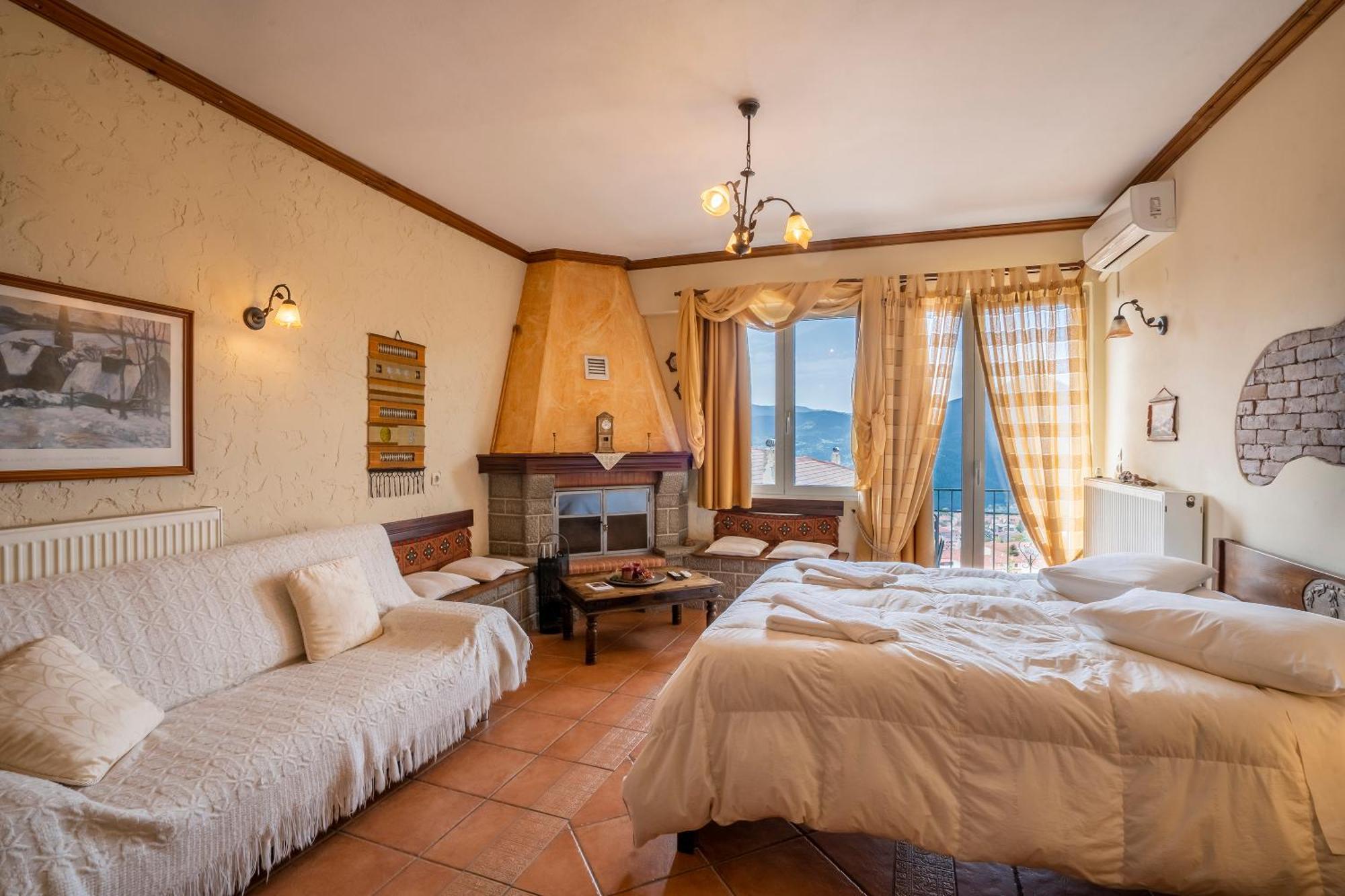 Semeli Guesthouse Karpenísion Eksteriør billede